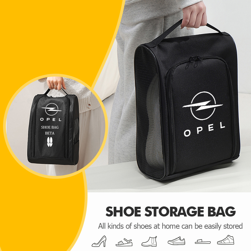 Sneaker Care Shoe Box - Borsa Porta Scarpe con Logo Opel